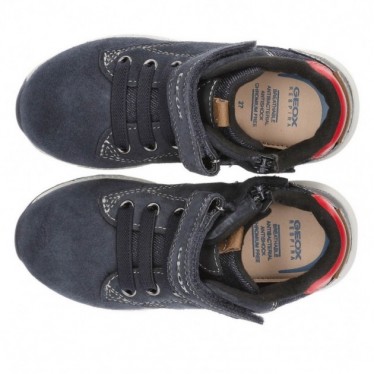 GEOX ALBEN B163CC BOOTS NAVY