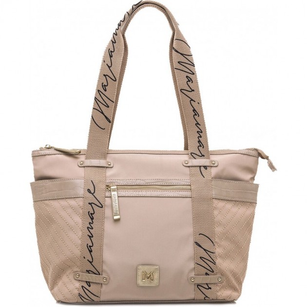 BOLSA RASA MARIAMARE BEIGE