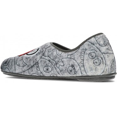 VULLADI 4613 CHINELO ESTAMPADO GRIS