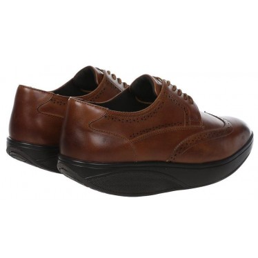 VESTIDO CALÇADO MBT OXFORD WING TIP M BROWN