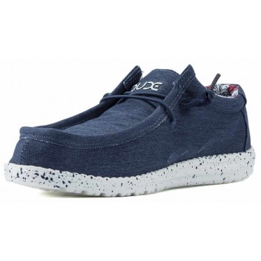 SAPATOS DUDE WALLY STRETCH M 11038 BLUE