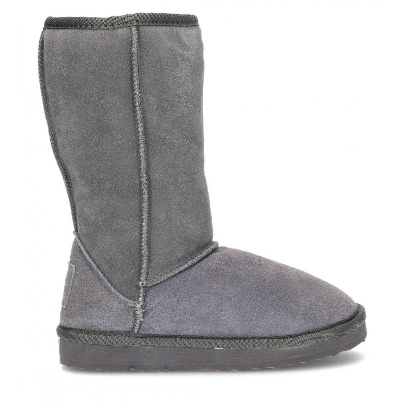 DUDE DOLOMITY GIRL AUSTRALIAN HAIR BOOTS GRIS