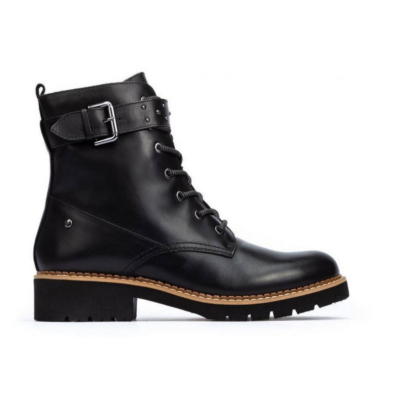 PIKOLINOS VICAR W0V-8668 ANKLE BOOTS BLACK
