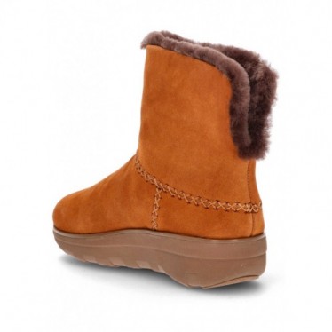 FITFLOP MUKLUK SHORTY Y88 ANKLE BOOTS NUT