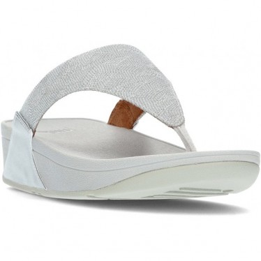 SANDÁLIAS FITFLOP LULU GLITZ ET8 SILVER