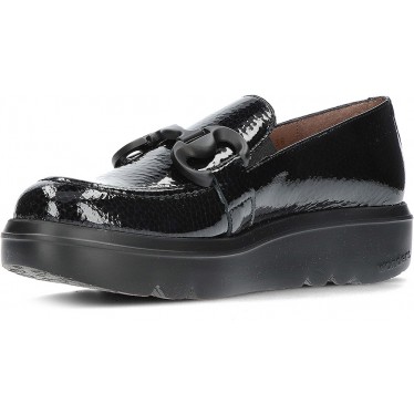 MOCASSINOS WONDERS CARIBOU A-2821 NEGRO