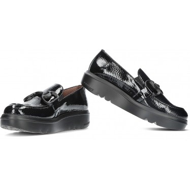 MOCASSINOS WONDERS CARIBOU A-2821 NEGRO