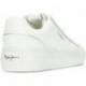 TÊNIS PEPE JEANS ALLEN BASIC W PLS31563 WHITE