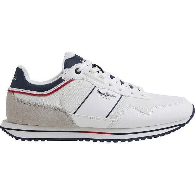 SAPATO BÁSICO PEPE JEANS TOUR CLUB PMS30907 WHITE SAPATO BÁSICO PEPE JEANS TOUR CLUB PMS30907 WHITE