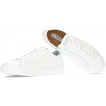 SPORTS PEPE JEANS PLS31539 ADAMS SNAKY WHITE