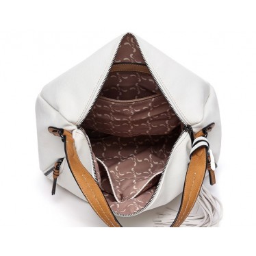 BOLSA ABBACINO HOBO 80568 BLANCO