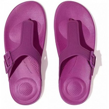 SANDÁLIA FITFLOP GB3 IQUSHION AJUSTÁVEL COM FIVELA MIAMI_VIOLET