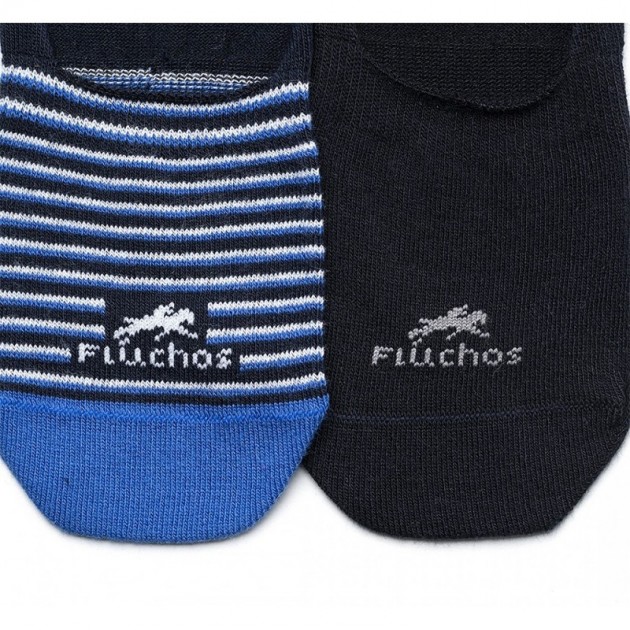 MEIAS FLOWY CA0002 BLUE_BLACK MEIAS FLOWY CA0002 BLUE_BLACK