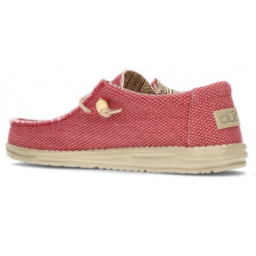 DUDE WALLY SOX M SHOES RED