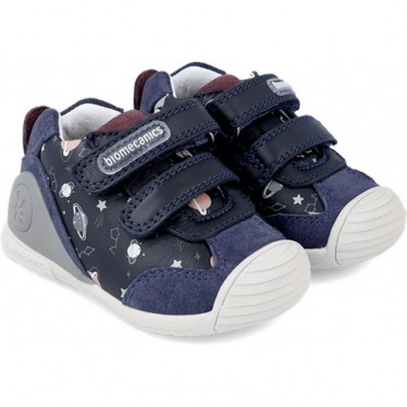 BOTAS DE BIOMECÂNICA GALAXY PRINT 231129-A AZUL_MARINO
