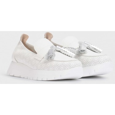 MOCASSINOS WONDERS HINO A2445 BLANCO