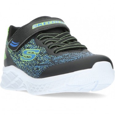 TÊNIS SKECHERS 403920 MICROSPEC II BLUE_LIME