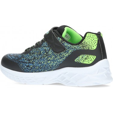 TÊNIS SKECHERS 403920 MICROSPEC II BLUE_LIME