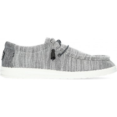 SAPATOS DUDE WALLY STRETCH GRIS