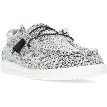 SAPATOS DUDE WALLY STRETCH GRIS