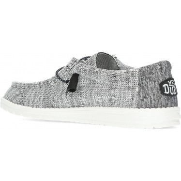 SAPATOS DUDE WALLY STRETCH GRIS