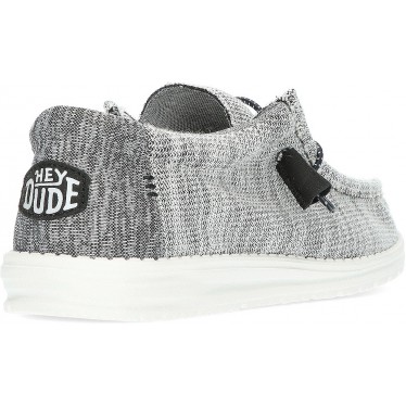 SAPATOS DUDE WALLY STRETCH GRIS