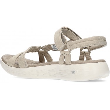 SANDÁLIAS SKECHERS ON THE GO 15316 NATURAL