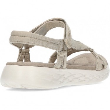 SANDÁLIAS SKECHERS ON THE GO 15316 NATURAL
