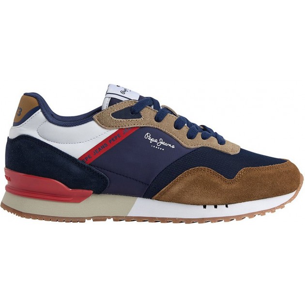 TÊNIS PEPE JEANS LONDON ONE HERO PMS30931 TAN TÊNIS PEPE JEANS LONDON ONE HERO PMS30931 TAN