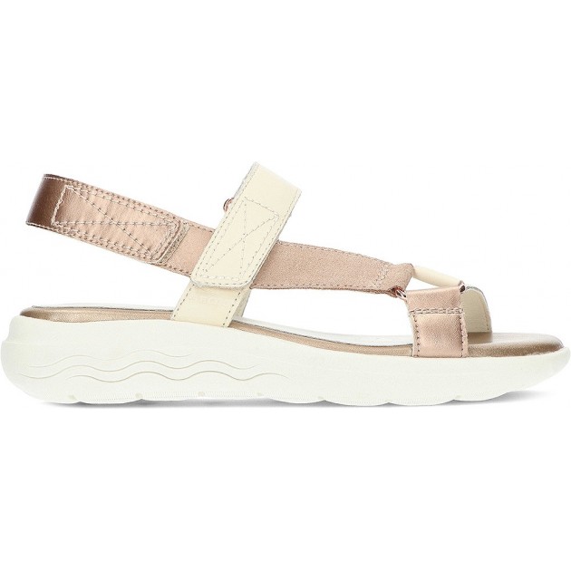 SANDÁLIA GEOX SPHERICA D25ADA CREAM SANDÁLIA GEOX SPHERICA D25ADA CREAM