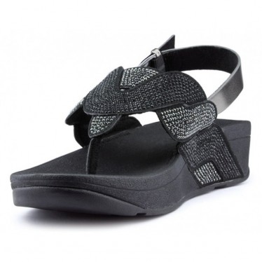 Sandálias FITFLOP PAISLEY ROPE BACK STRAP BLACK