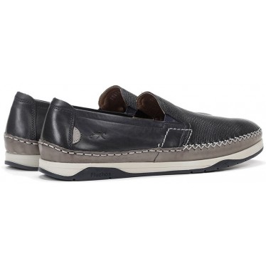 FLUCHOS F0814 HAVANA KENDAL MOCASIN MAN MARINO_GRIS