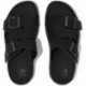 SANDÁLIAS FITFLOP GD2 GOGH MOC FIVELA LTH SLIDES BLACK