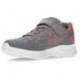 TÊNIS SKECHERS 403920 MICROSPEC II GREY_RED