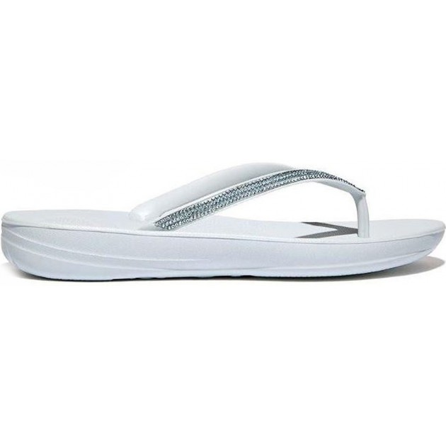 SANDÁLIAS IQUSHION CLASSIC FITFLOP DG5 BRILHO SEAFOAM_BLUE SANDÁLIAS IQUSHION CLASSIC FITFLOP DG5 BRILHO SEAFOAM_BLUE