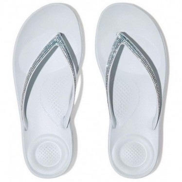 SANDÁLIAS IQUSHION CLASSIC FITFLOP DG5 BRILHO SEAFOAM_BLUE