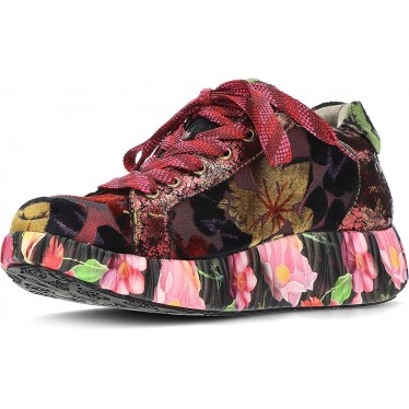 SAPATOS LAURA VITA NIKITO 04 FLORAL_GRANATE