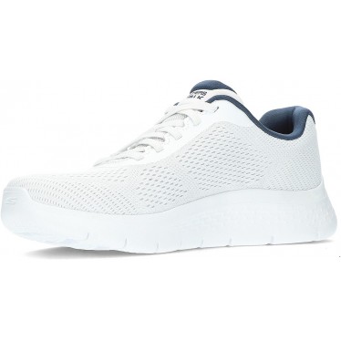 ESPORTES SKECHERS GO WALK FLEX 216486 WHITE_NAVY
