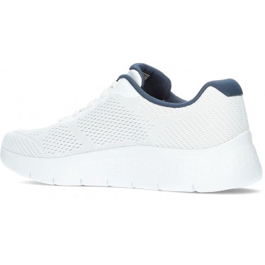 ESPORTES SKECHERS GO WALK FLEX 216486 WHITE_NAVY
