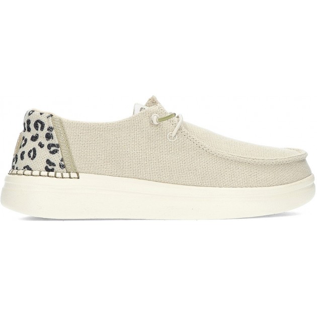 SAPATOS DUDE WENDY RISE LEO 40204 CREAM