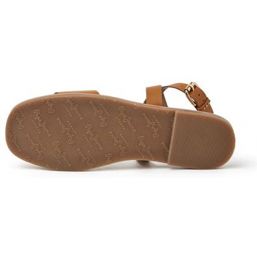 SANDÁLIA PEPE JEANS IRMA LOG W PLS90581 TAN