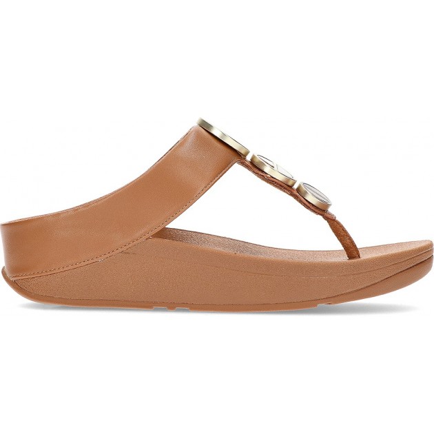 SANDÁLIAS FITFLOP HALO FE5 LIGHT_TAN