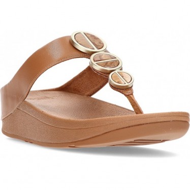 SANDÁLIAS FITFLOP HALO FE5 LIGHT_TAN