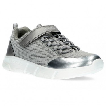 SAPATOS GEOX J ARIL J16DLB DK_SILVER