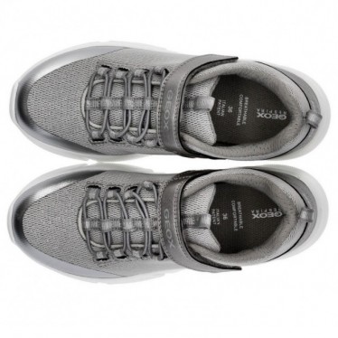 SAPATOS GEOX J ARIL J16DLB DK_SILVER