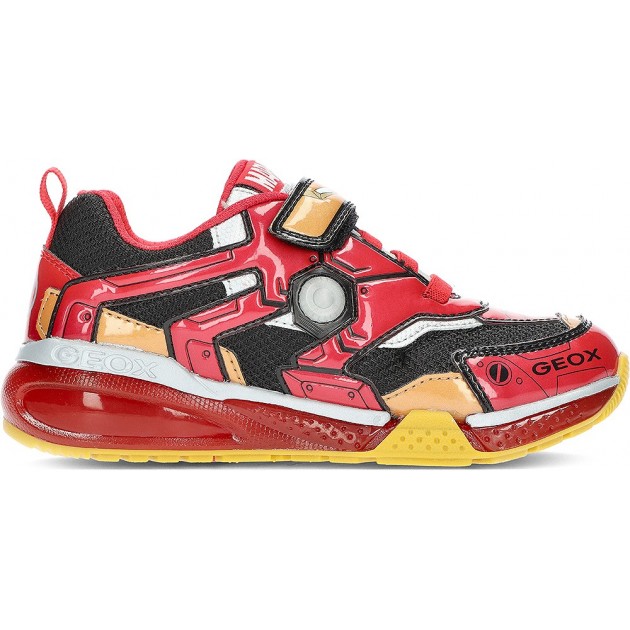 TÊNIS GEOX IRON MAN J35FEC AVENGERS RED TÊNIS GEOX IRON MAN J35FEC AVENGERS RED