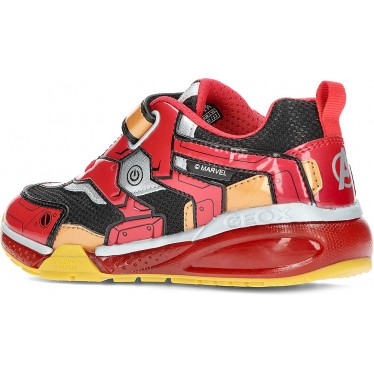 TÊNIS GEOX IRON MAN J35FEC AVENGERS RED