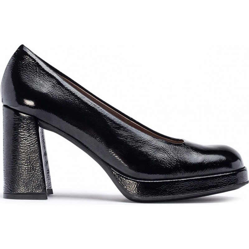 SAPATOS DE SALTO WONDERS CAPTAIN H-5921 NEGRO