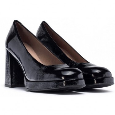 SAPATOS DE SALTO WONDERS CAPTAIN H-5921 NEGRO