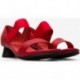 SANDAL COM SALTO CAMPER ALRIGHT K200770 ROJO_ROJO